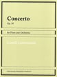 CONCERTO FOR FLUTE AND ORCH FL/PF cover